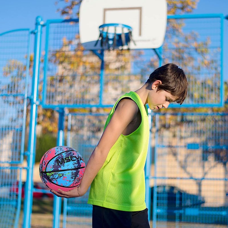 MSCYAE Kids Basketball - Size 3(22") & 5(27.5") for Backyard, Park, Pool Play & Practice for Children - Image 5
